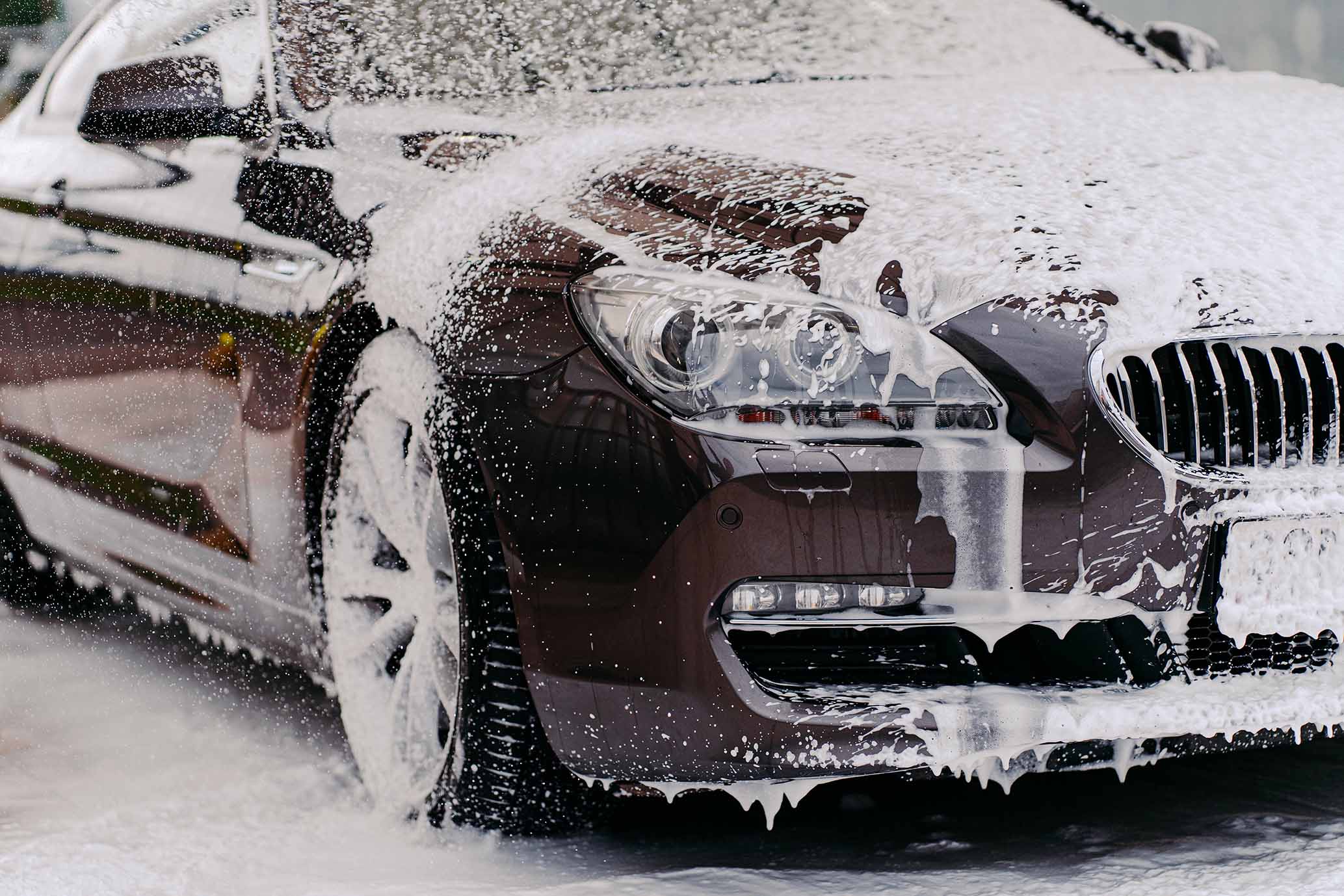 Mercedes luxury car wash in Katy TX offering premium, safe, and professional vehicle cleaning services